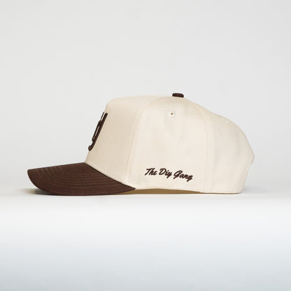 TDG HAT | CREAM & BROWN