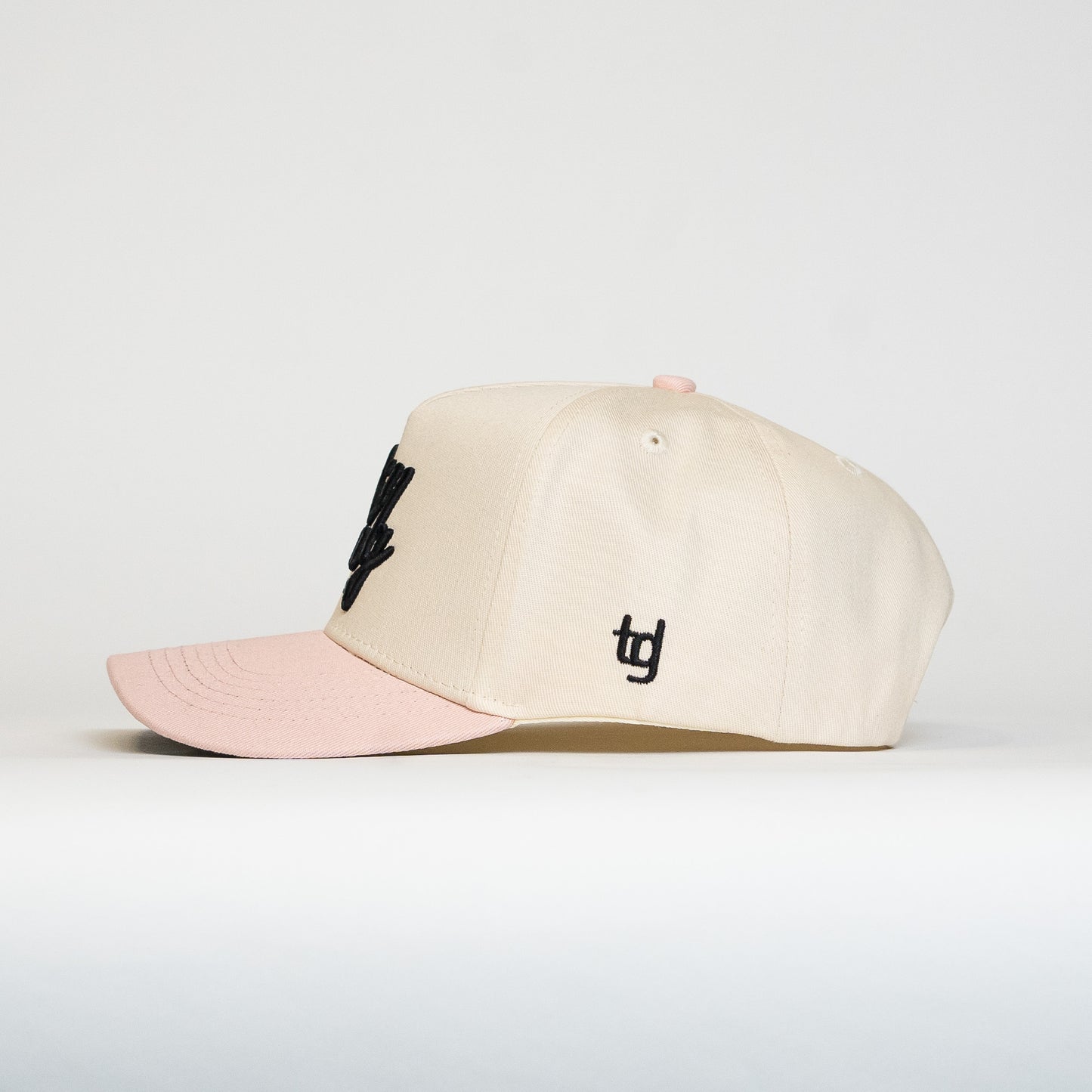 THE DIY GANG HAT | CREAM & PINK