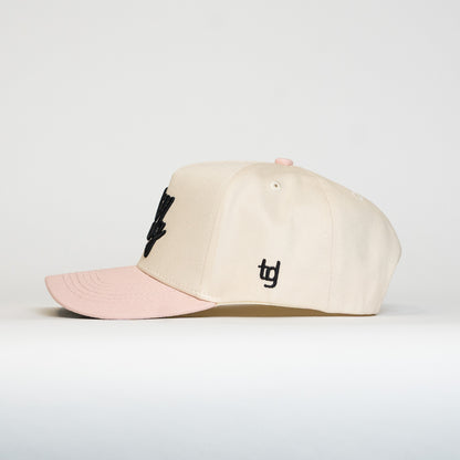 THE DIY GANG HAT | CREAM & PINK