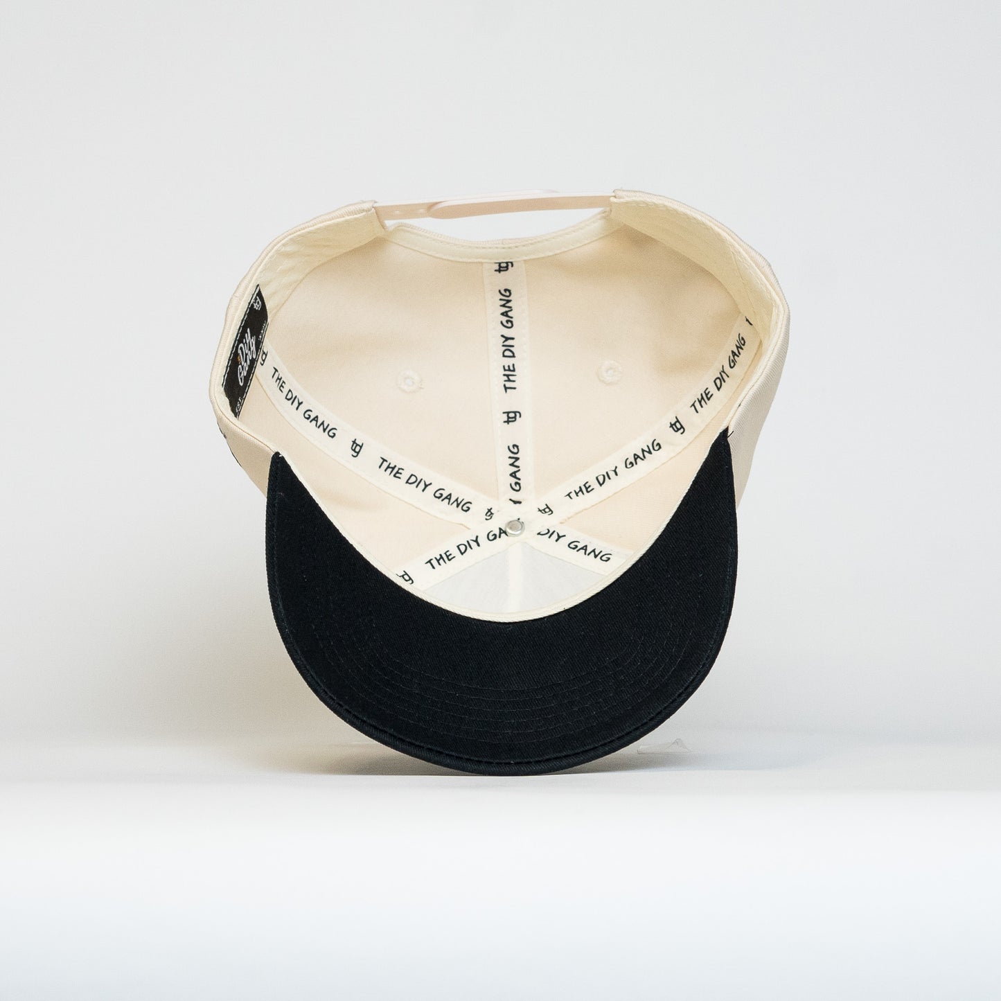 THE DIY GANG HAT | CREAM & BLACK