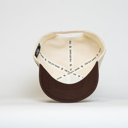 TDG HAT | CREAM & BROWN