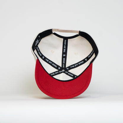 TDG HAT | WHITE & RED