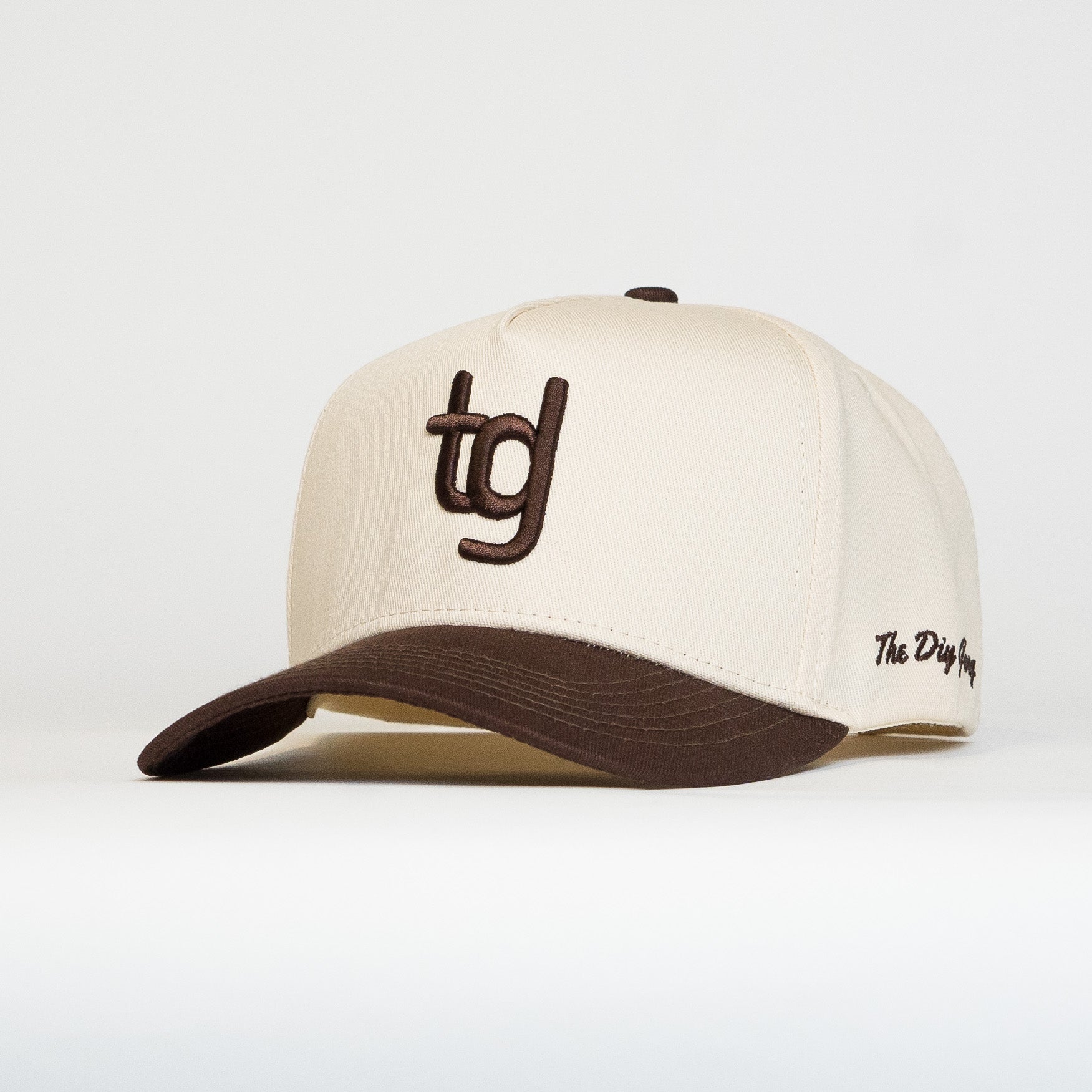 DIY Gang Cream Brown Snapback Hat 