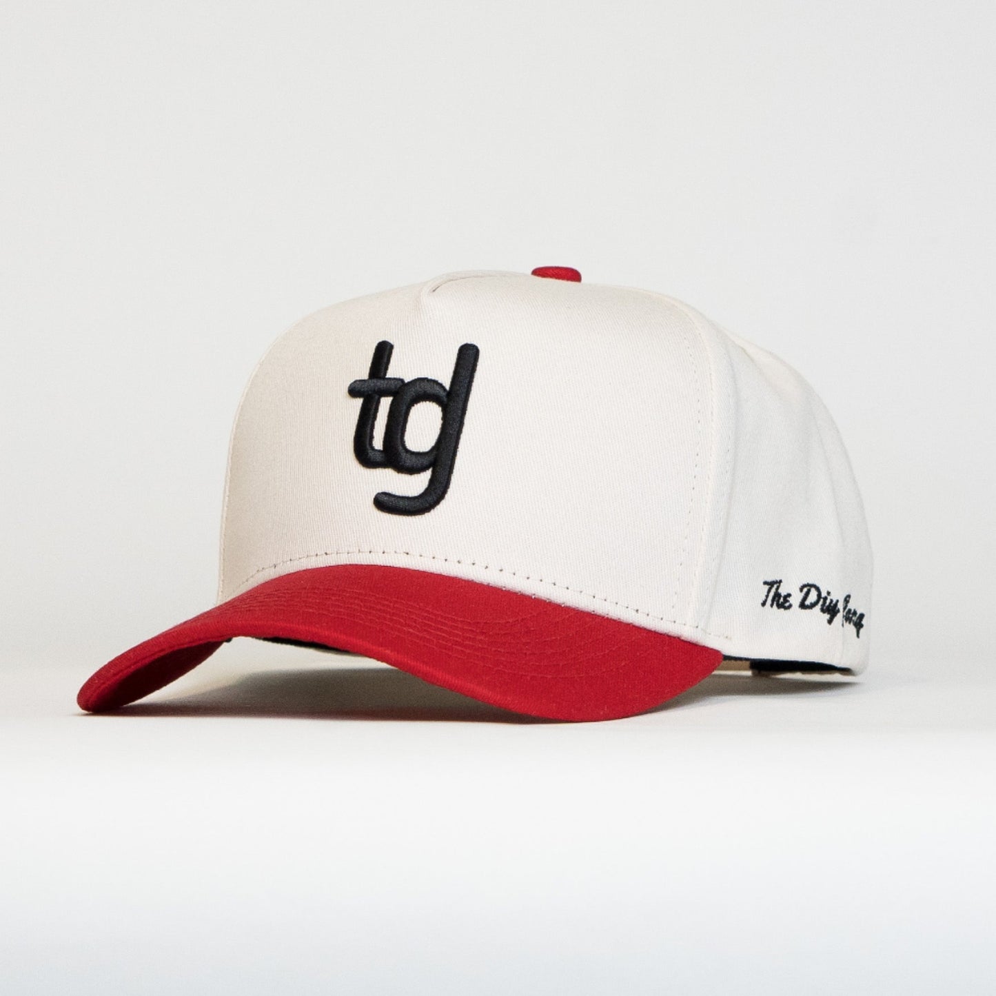 DIY Gang Army White & Red Snapback Hat 